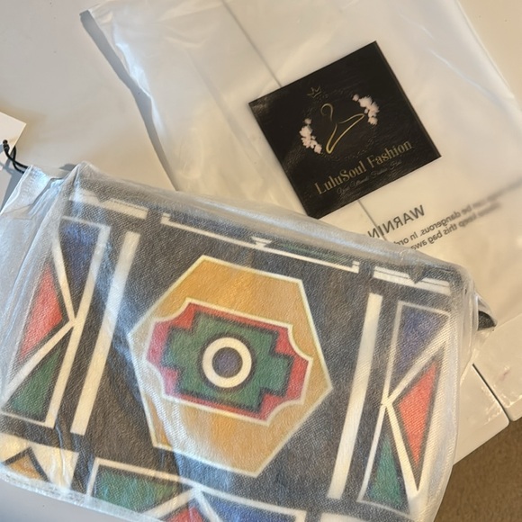 NDEBELE BAG-A SOUTH AFRICAN ORIGINAL - Picture 2 of 4